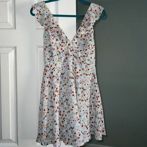Lulu's spring ruffle dress